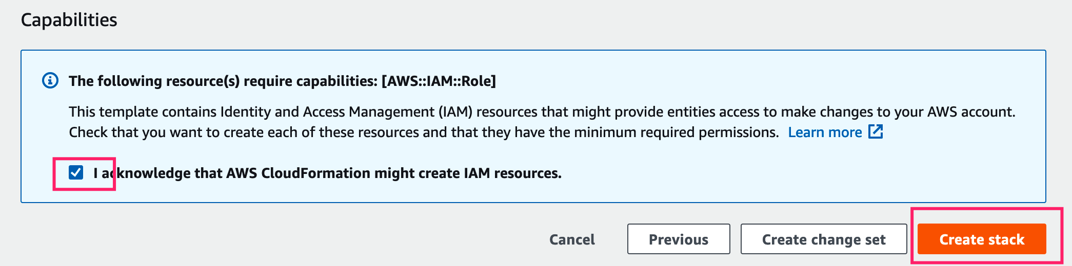 EC2 CloudFormation Create