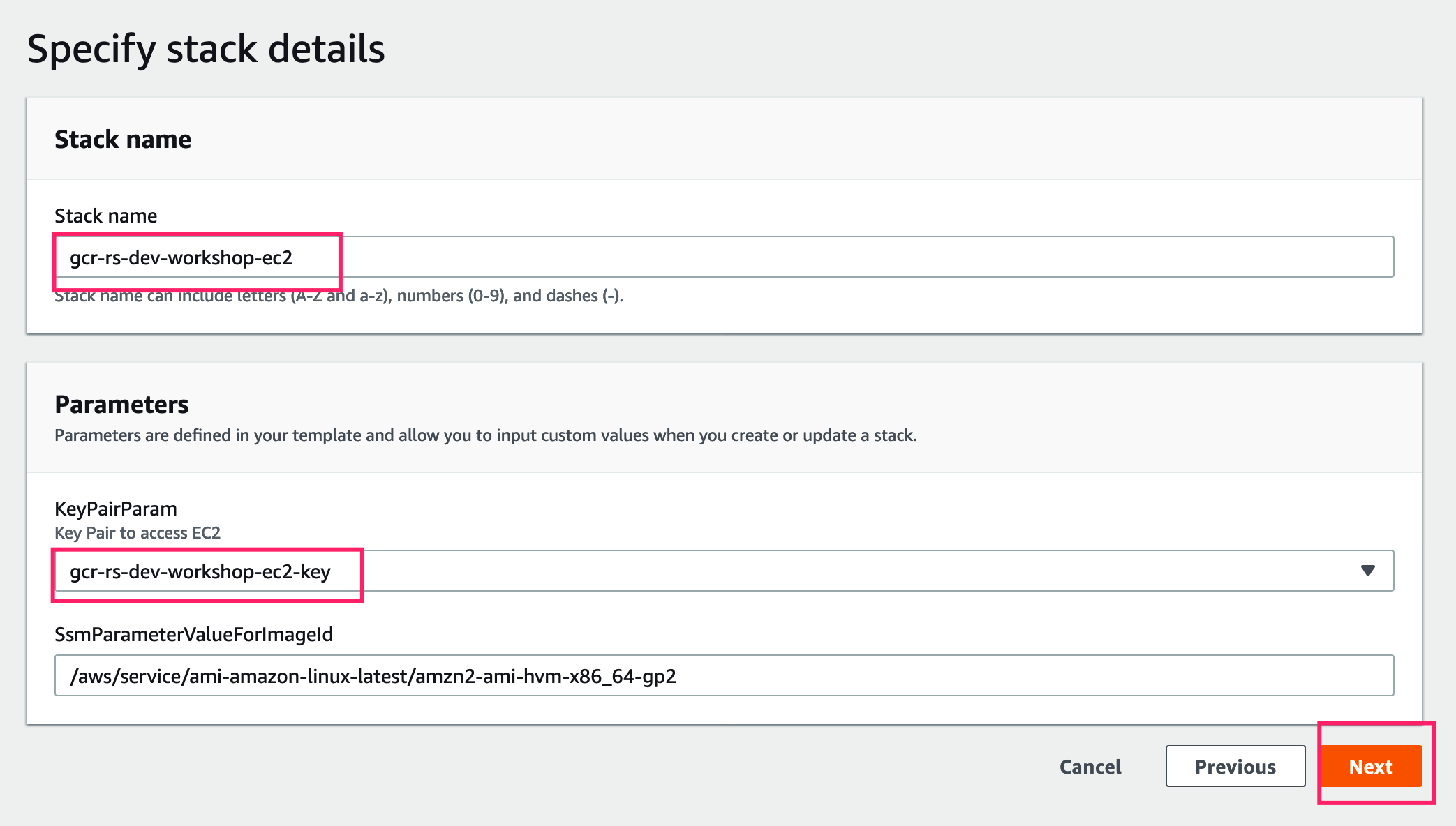 EC2 CloudFormation Stack